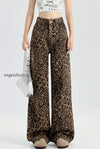 leopard-print-high-waist-fleece-lined-wide-leg-straight-jeans