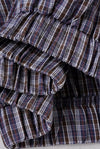 plaid-lace-cropped-elastic-tie-waist-two-piece-set