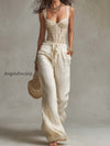 bohemian-lace-corset-cotton-wide-leg-pants-two-piece-set