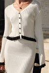 elegant-ruffled-long-sleeve-knit-skirt-two-piece-set