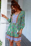 loose-floral-mini-vacation-boho-dress