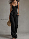bohemian-lace-corset-cotton-wide-leg-pants-two-piece-set