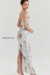 floral-printed-bandeau-bodycon-midi-dress