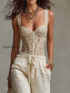 bohemian-lace-corset-cotton-wide-leg-pants-two-piece-set