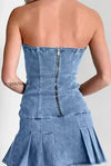 sexy-strapless-denim-dress