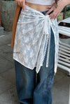 sweet-unique-korean-style-white-lace-apron-skirt-with-tie-versatile-half-skirt