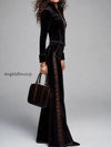 boho-suede-zip-up-jacket-lace-trim-flare-pants-set