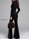 boho-suede-zip-up-jacket-lace-trim-flare-pants-set