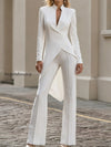 mandarin-collar-asymmetric-wrap-tail-blazer-high-waist-flare-pants-two-piece-suit-set