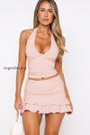 sexy-v-neck-cutout-halter-cami-bodycon-skirt-set