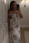 floral-printed-bandeau-bodycon-midi-dress